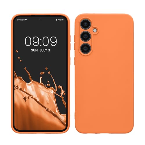 kwmobile Hülle kompatibel mit Samsung Galaxy S23 FE Hülle - weiches TPU Silikon Case - Cover geeignet für kabelloses Laden - Fruity Orange kwmobile Hülle kompatibel mit Samsung Galaxy S23 FE Hülle - weiches TPU Silikon Case - Cover geeignet für kabelloses Laden - Fruity Orange von kwmobile
