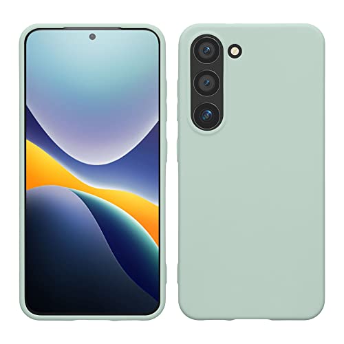 kwmobile Hülle kompatibel mit Samsung Galaxy S23 Hülle - TPU Silikon S23 Handyhülle - Case stoßabsorbierend flexibel - Kabelloses Laden - Cool Mint kwmobile Hülle kompatibel mit Samsung Galaxy S23 Hülle - TPU Silikon S23 Handyhülle - Case stoßabsorbierend flexibel - Kabelloses Laden - Cool Mint von kwmobile