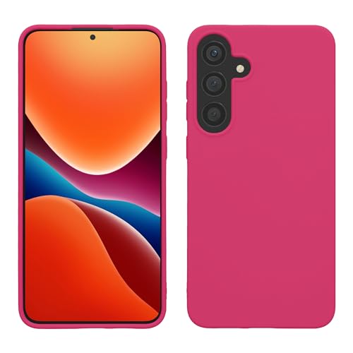 kwmobile Hülle kompatibel mit Samsung Galaxy S24 Plus Hülle - TPU Silikon Handyhülle weich schlank - Case stoßabsorbierend flexibel - kabelloses Laden - Neon Pink von kwmobile