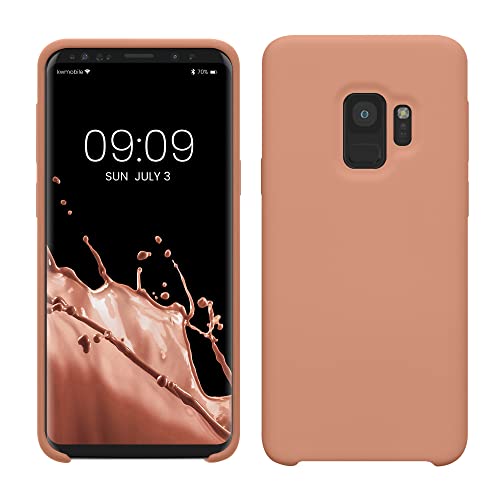 kwmobile Hülle kompatibel mit Samsung Galaxy S9 Hülle - Silikon Handy Case - Handyhülle weiche Oberfläche - kabelloses Laden - Orange Clay kwmobile Hülle kompatibel mit Samsung Galaxy S9 Hülle - Silikon Handy Case - Handyhülle weiche Oberfläche - kabelloses Laden - Orange Clay von kwmobile