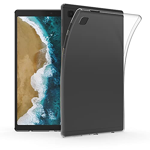 kwmobile Hülle kompatibel mit Samsung Galaxy Tab A7 Lite 8.7 (2021) Hülle - weiches TPU Silikon Case transparent - Tablet Cover Transparent von kwmobile