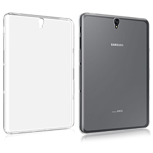 kwmobile Hülle kompatibel mit Samsung Galaxy Tab S3 9.7 T820 / T825 Hülle - weiches TPU Silikon Case transparent - Tablet Cover Transparent von kwmobile