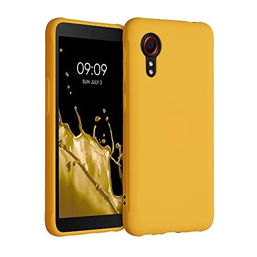 kwmobile Hülle kompatibel mit Samsung Galaxy Xcover 5 Hülle - weiches TPU Silikon Case - Cover geeignet für kabelloses Laden - Honiggelb kwmobile Hülle kompatibel mit Samsung Galaxy Xcover 5 Hülle - weiches TPU Silikon Case - Cover geeignet für kabelloses Laden - Honiggelb von kwmobile