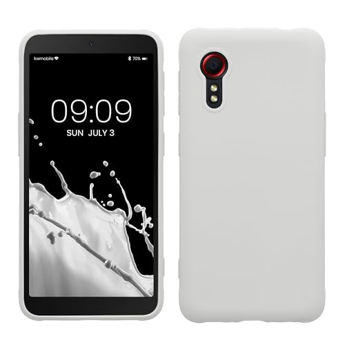 kwmobile Hülle kompatibel mit Samsung Galaxy Xcover 5 Hülle - weiches TPU Silikon Case - Cover geeignet für kabelloses Laden - Weiß matt kwmobile Hülle kompatibel mit Samsung Galaxy Xcover 5 Hülle - weiches TPU Silikon Case - Cover geeignet für kabelloses Laden - Weiß matt von kwmobile