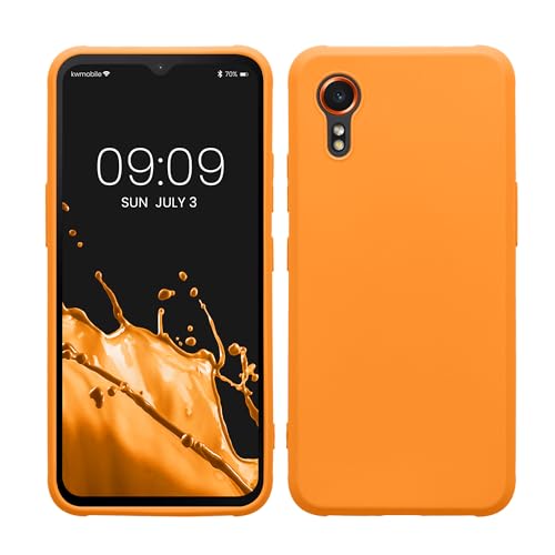 kwmobile Hülle kompatibel mit Samsung Galaxy Xcover7 Hülle - weiches TPU Silikon Case - Cover geeignet für kabelloses Laden - Fruity Orange kwmobile Hülle kompatibel mit Samsung Galaxy Xcover7 Hülle - weiches TPU Silikon Case - Cover geeignet für kabelloses Laden - Fruity Orange von kwmobile