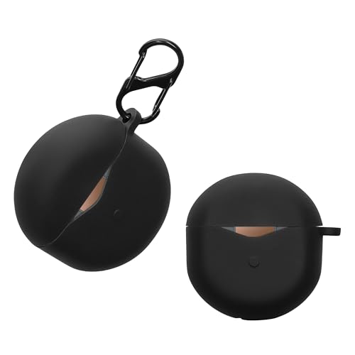 kwmobile Hülle kompatibel mit SoundPeats Air 4 Hülle - Kopfhörer Case - TPU Silikon Cover - Schutzhülle in Schwarz von kwmobile
