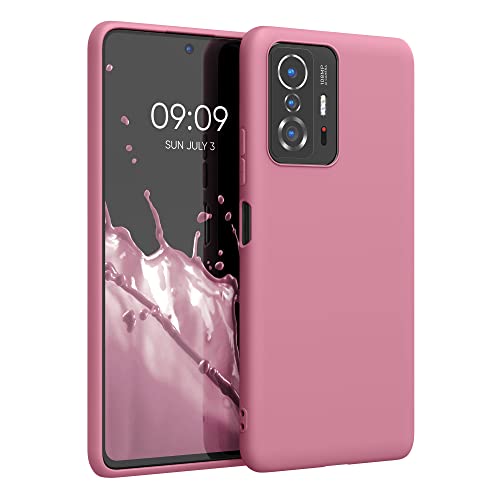 kwmobile Hülle kompatibel mit Xiaomi 11T / 11T Pro Hülle - weiches TPU Silikon Case - Cover geeignet für kabelloses Laden - Dark Rose kwmobile Hülle kompatibel mit Xiaomi 11T / 11T Pro Hülle - weiches TPU Silikon Case - Cover geeignet für kabelloses Laden - Dark Rose von kwmobile
