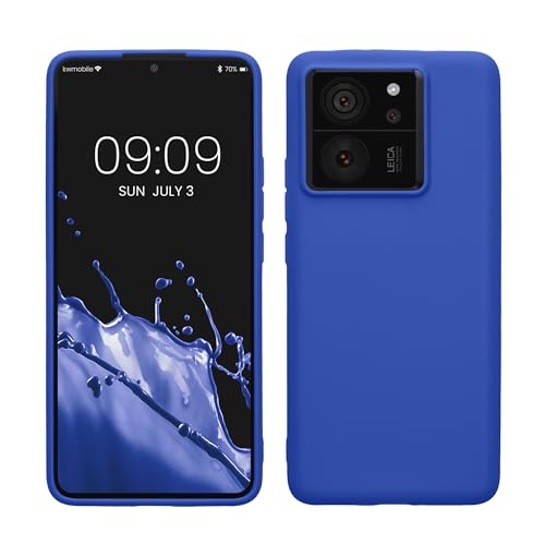 kwmobile Hülle kompatibel mit Xiaomi 13T / 13T Pro Hülle - weiches TPU Silikon Case - Cover geeignet für kabelloses Laden - Baltik Blau kwmobile Hülle kompatibel mit Xiaomi 13T / 13T Pro Hülle - weiches TPU Silikon Case - Cover geeignet für kabelloses Laden - Baltik Blau von kwmobile