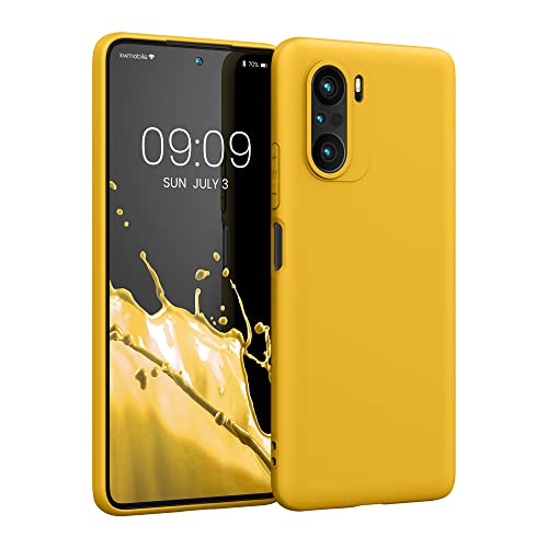 kwmobile Hülle kompatibel mit Xiaomi Mi 11i / Poco F3 Hülle - weiches TPU Silikon Case - Cover geeignet für kabelloses Laden - Honiggelb kwmobile Hülle kompatibel mit Xiaomi Mi 11i / Poco F3 Hülle - weiches TPU Silikon Case - Cover geeignet für kabelloses Laden - Honiggelb von kwmobile