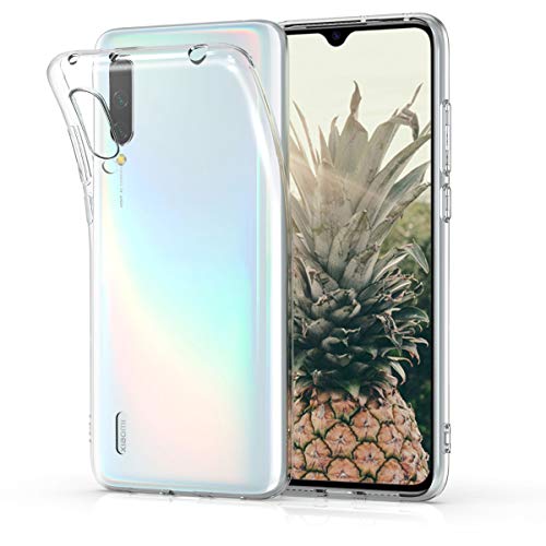 kwmobile Hülle kompatibel mit Xiaomi Mi 9 Lite - Silikon Handyhülle transparent - Handy Case in Transparent von kwmobile