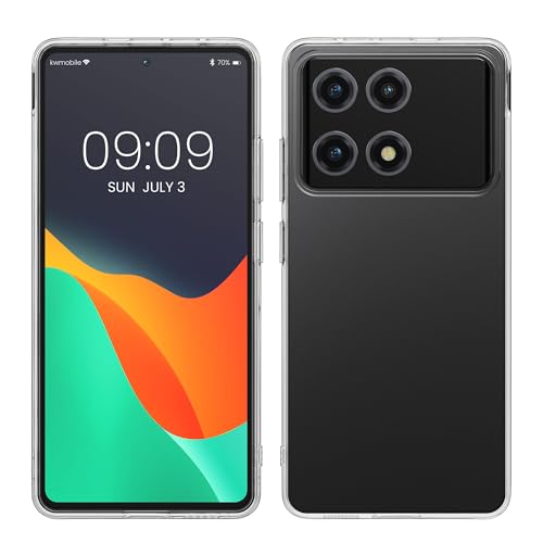 kwmobile Hülle kompatibel mit Xiaomi Poco X6 Pro 5G - Silikon Handyhülle transparent - Handy Case in Transparent kwmobile Hülle kompatibel mit Xiaomi Poco X6 Pro 5G - Silikon Handyhülle transparent - Handy Case in Transparent von kwmobile