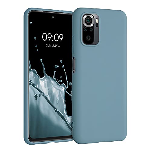 kwmobile Hülle kompatibel mit Xiaomi Redmi Note 10 / Note 10S Hülle - weiches TPU Silikon Case - Cover geeignet für kabelloses Laden - Arctic Night kwmobile Hülle kompatibel mit Xiaomi Redmi Note 10 / Note 10S Hülle - weiches TPU Silikon Case - Cover geeignet für kabelloses Laden - Arctic Night von kwmobile
