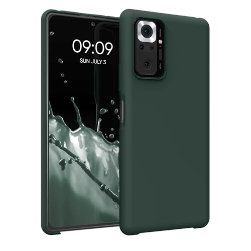 kwmobile Hülle kompatibel mit Xiaomi Redmi Note 10 Pro Hülle - Silikon Handy Case - Handyhülle weiche Oberfläche - kabelloses Laden - Moosgrün kwmobile Hülle kompatibel mit Xiaomi Redmi Note 10 Pro Hülle - Silikon Handy Case - Handyhülle weiche Oberfläche - kabelloses Laden - Moosgrün von kwmobile