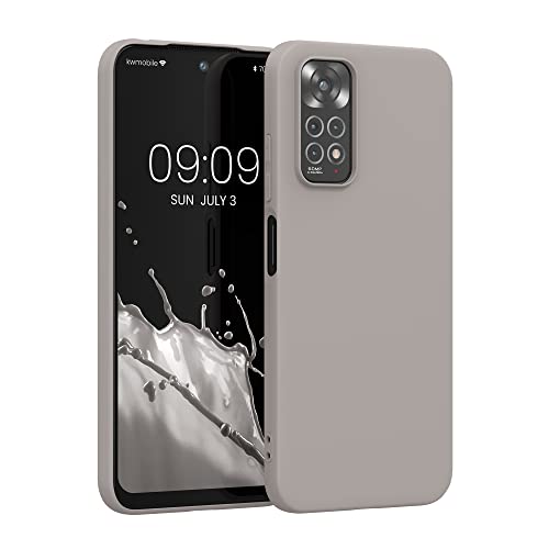 kwmobile Hülle kompatibel mit Xiaomi Redmi Note 11 / Note 11S Hülle - weiches TPU Silikon Case - Cover geeignet für kabelloses Laden - Taupe kwmobile Hülle kompatibel mit Xiaomi Redmi Note 11 / Note 11S Hülle - weiches TPU Silikon Case - Cover geeignet für kabelloses Laden - Taupe von kwmobile