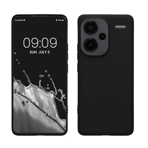 kwmobile Hülle kompatibel mit Xiaomi Redmi Note 13 Pro+ 5G / Redmi Note 13 Pro Plus 5G Hülle - weiches TPU Silikon Case - Cover geeignet für kabelloses Laden - Schwarz matt kwmobile Hülle kompatibel mit Xiaomi Redmi Note 13 Pro+ 5G / Redmi Note 13 Pro Plus 5G Hülle - weiches TPU Silikon Case - Cover geeignet für kabelloses Laden - Schwarz matt von kwmobile