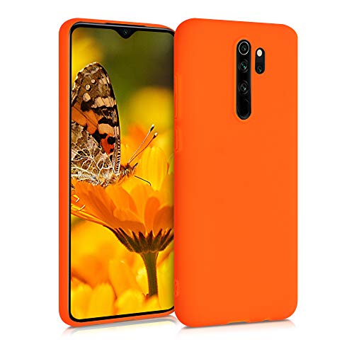 kwmobile Hülle kompatibel mit Xiaomi Redmi Note 8 Pro Hülle - weiches TPU Silikon Case - Cover geeignet für kabelloses Laden - Neon Orange kwmobile Hülle kompatibel mit Xiaomi Redmi Note 8 Pro Hülle - weiches TPU Silikon Case - Cover geeignet für kabelloses Laden - Neon Orange von kwmobile