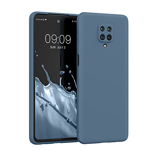 kwmobile Hülle kompatibel mit Xiaomi Redmi Note 9S / 9 Pro / 9 Pro Max Hülle - gummierte TPU Silikon Handyhülle - Schutzhülle für kabelloses Laden - Case in Dunkler Schiefer kwmobile Hülle kompatibel mit Xiaomi Redmi Note 9S / 9 Pro / 9 Pro Max Hülle - gummierte TPU Silikon Handyhülle - Schutzhülle für kabelloses Laden - Case in Dunkler Schiefer von kwmobile