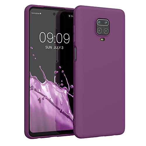 kwmobile Hülle kompatibel mit Xiaomi Redmi Note 9S / 9 Pro / 9 Pro Max Hülle - weiches TPU Silikon Case - Cover geeignet für kabelloses Laden - Magenta Lila kwmobile Hülle kompatibel mit Xiaomi Redmi Note 9S / 9 Pro / 9 Pro Max Hülle - weiches TPU Silikon Case - Cover geeignet für kabelloses Laden - Magenta Lila von kwmobile
