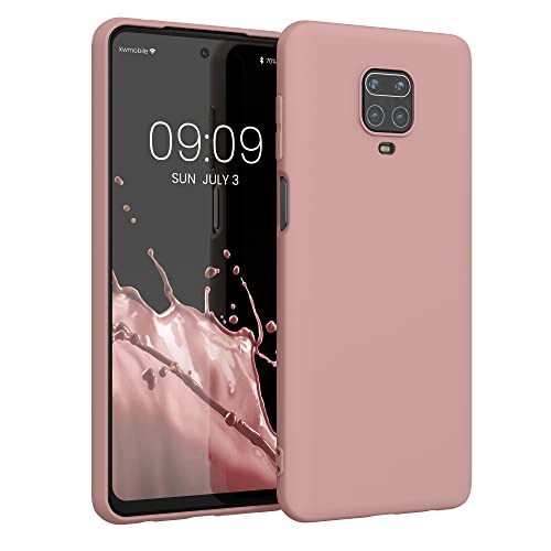 kwmobile Hülle kompatibel mit Xiaomi Redmi Note 9S / 9 Pro / 9 Pro Max Hülle - weiches TPU Silikon Case - Cover geeignet für kabelloses Laden - Winter Rose kwmobile Hülle kompatibel mit Xiaomi Redmi Note 9S / 9 Pro / 9 Pro Max Hülle - weiches TPU Silikon Case - Cover geeignet für kabelloses Laden - Winter Rose von kwmobile