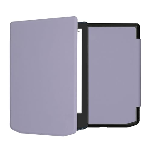 kwmobile Klapphülle kompatibel mit Pocketbook Verse/Verse Pro/Verse Color/Vivlio Light/Light HD Hülle - eReader Case aus Kunstleder - Cover - Lavendel kwmobile Klapphülle kompatibel mit Pocketbook Verse/Verse Pro/Verse Color/Vivlio Light/Light HD Hülle - eReader Case aus Kunstleder - Cover - Lavendel von kwmobile