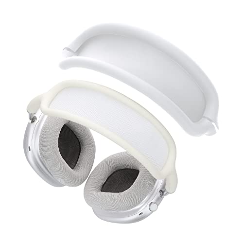 kwmobile Kopfband Abdeckung kompatibel mit Apple Airpods Max - Headband Case - Kopfhörer Schutz - Weiß von kwmobile