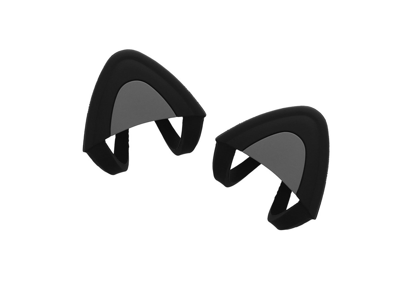 kwmobile Kopfhörer-Schutzhülle 2x Katzenohren Aufsatz für Overear Headphone, Deko Accessoire für Kopfhörer - Katzenkopfhörer Set von 2 - in Schwarz kwmobile Kopfhörer-Schutzhülle 2x Katzenohren Aufsatz für Overear Headphone, Deko Accessoire für Kopfhörer - Katzenkopfhörer Set von 2 - in Schwarz von kwmobile