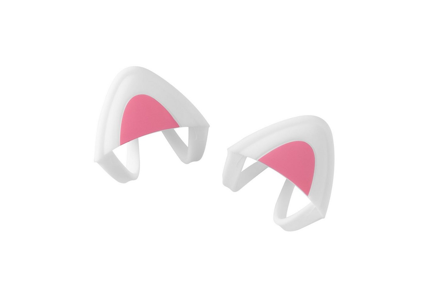 kwmobile Kopfhörer-Schutzhülle 2x Katzenohren Aufsatz für Overear Headphone, Deko Accessoire für Kopfhörer - Katzenkopfhörer Set von 2 - in Weiß kwmobile Kopfhörer-Schutzhülle 2x Katzenohren Aufsatz für Overear Headphone, Deko Accessoire für Kopfhörer - Katzenkopfhörer Set von 2 - in Weiß von kwmobile