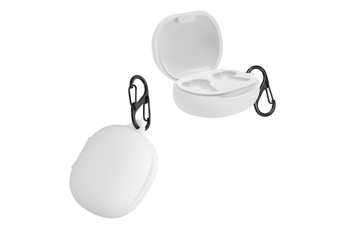 kwmobile Kopfhörer-Schutzhülle Hülle für Anker Soundcore Life P3, Silikon Schutzhülle Etui Case Cover für In-Ear Headphones von kwmobile