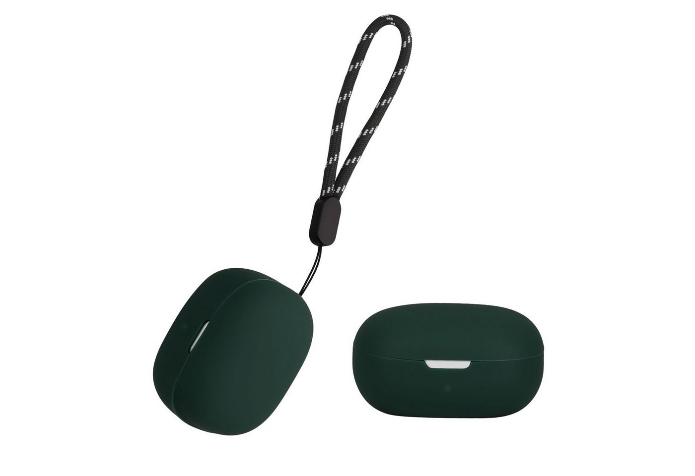 kwmobile Kopfhörer-Schutzhülle Hülle für Anker Soundcore P20i, Silikon Schutzhülle Etui Case Cover für In-Ear Headphones von kwmobile