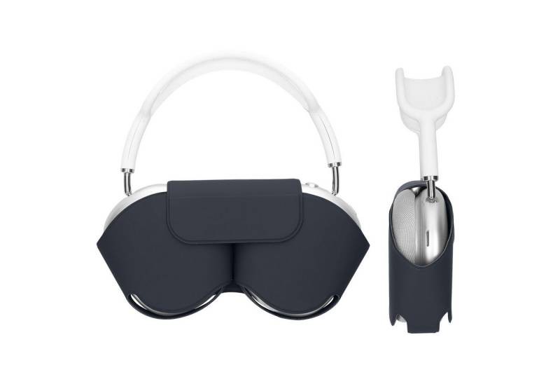 kwmobile Kopfhörer-Schutzhülle Hülle für Apple AirPods Max Case aus Polyester, Kopfhörer Tasche Etui - Cover in Dunkelblau von kwmobile