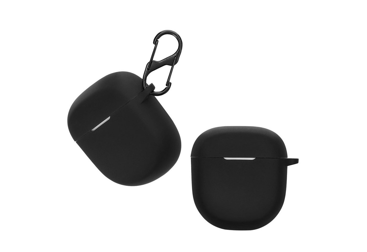 kwmobile Kopfhörer-Schutzhülle Hülle für Bose QuietComfort Ultra (in-Ear), Silikon Schutzhülle Etui Case Cover für In-Ear Headphones von kwmobile