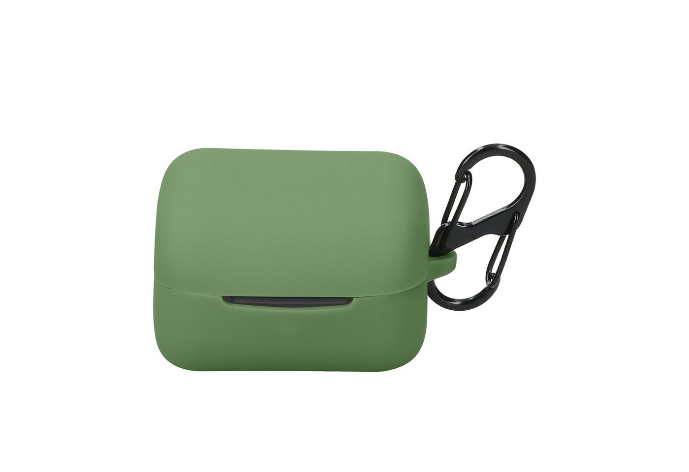 kwmobile Kopfhörer-Schutzhülle Hülle für INZONE Buds WF-G700N Kopfhörer, Silikon Schutzhülle Etui Case Cover Schoner in Pastellgrün von kwmobile