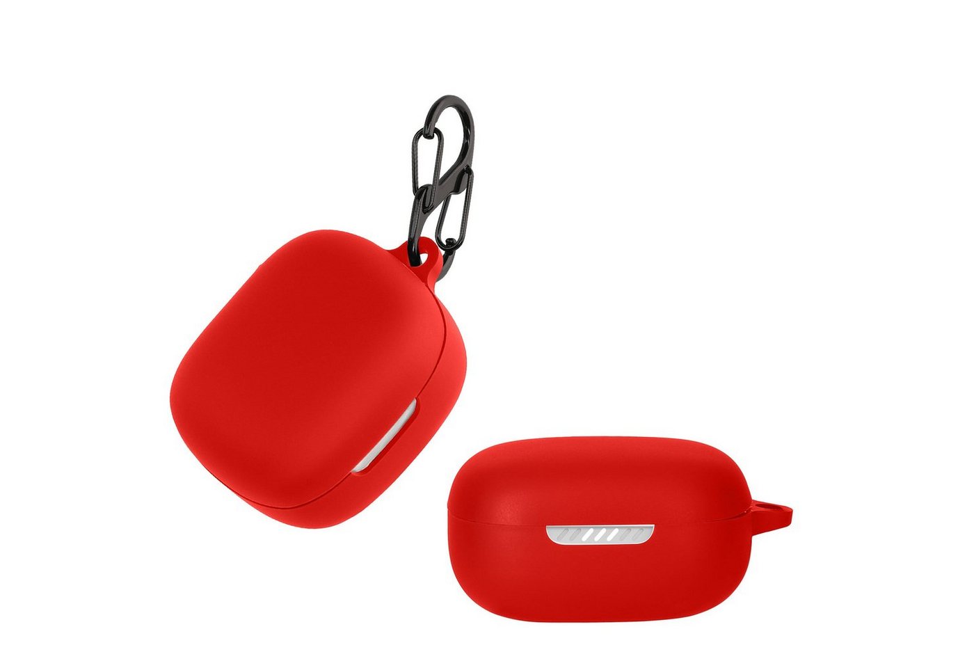 kwmobile Kopfhörer-Schutzhülle Hülle für JBL Live Pro 2 TWS, Silikon Schutzhülle Etui Case Cover für In-Ear Headphones von kwmobile