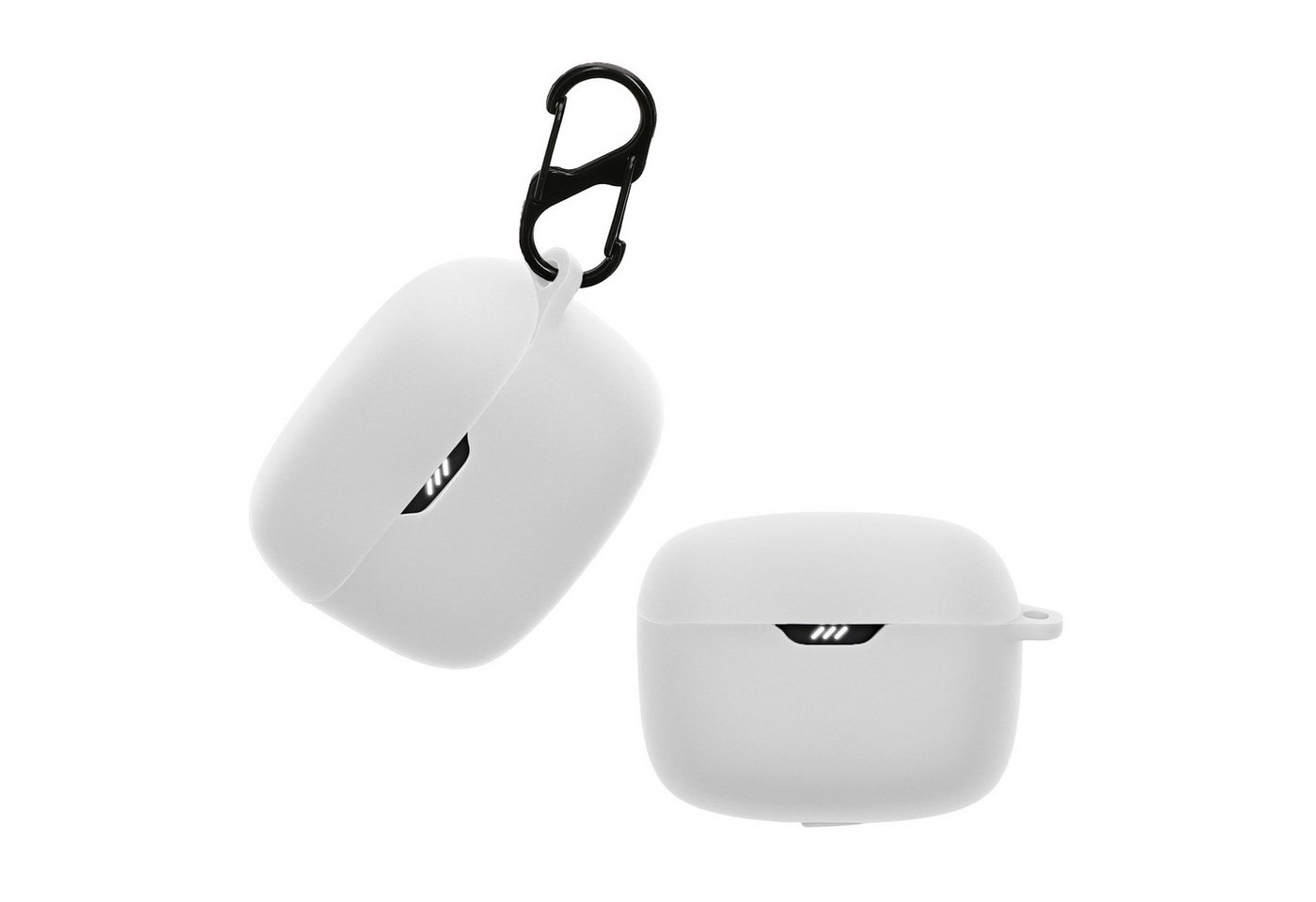 kwmobile Kopfhörer-Schutzhülle Hülle für JBL Tune Buds, Silikon Schutzhülle Etui Case Cover für In-Ear Headphones von kwmobile