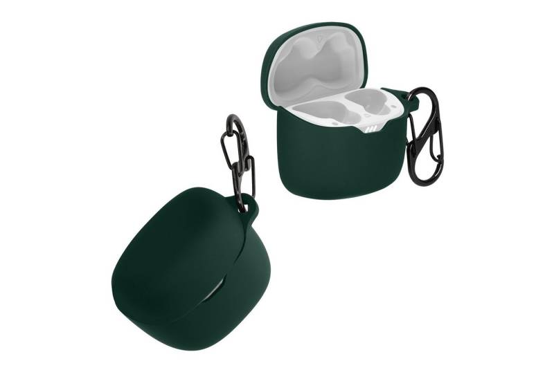 kwmobile Kopfhörer-Schutzhülle Hülle für JBL Tune Flex, Silikon Schutzhülle Etui Case Cover für In-Ear Headphones von kwmobile