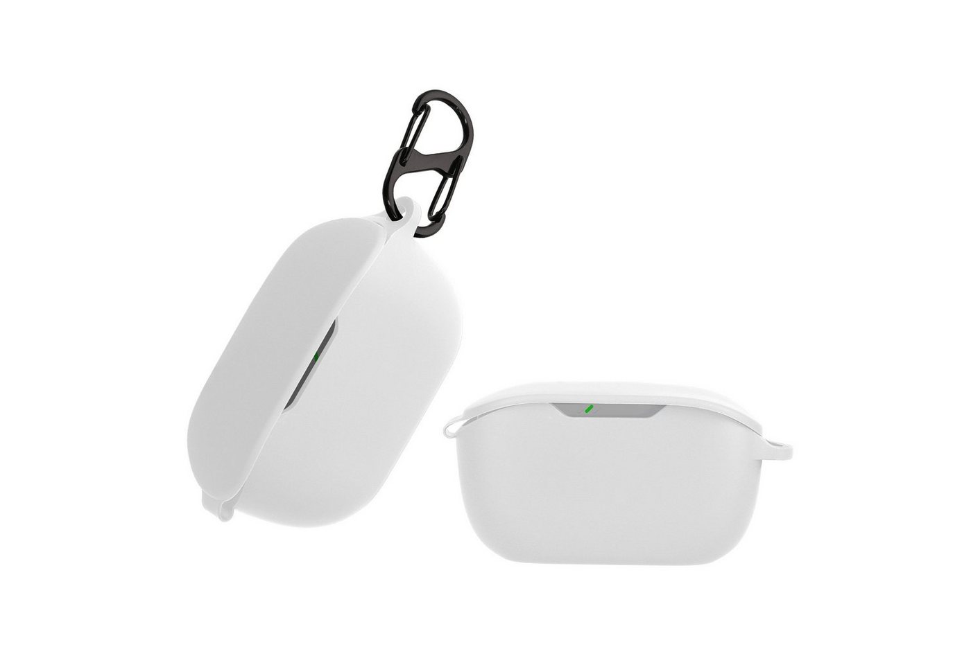 kwmobile Kopfhörer-Schutzhülle Hülle für JBL WAVE BUDS, Silikon Schutzhülle Etui Case Cover für In-Ear Headphones von kwmobile