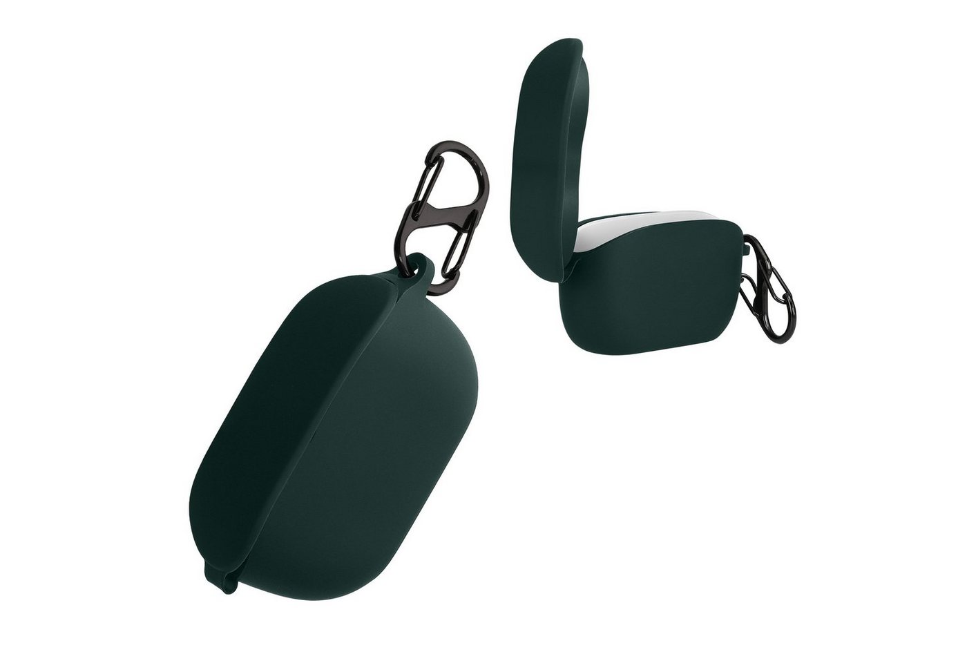 kwmobile Kopfhörer-Schutzhülle Hülle für JBL Wave 100TWS, Silikon Schutzhülle Etui Case Cover für In-Ear Headphones von kwmobile