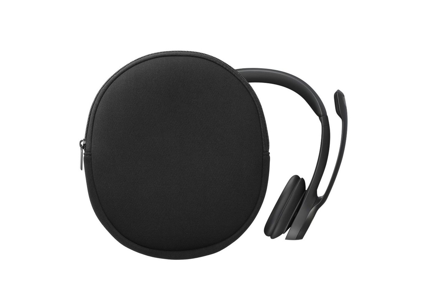 kwmobile Kopfhörer-Schutzhülle Hülle für Logitech H390 Neopren Tasche, Case für Headset aus robustem Neopren Stoff von kwmobile