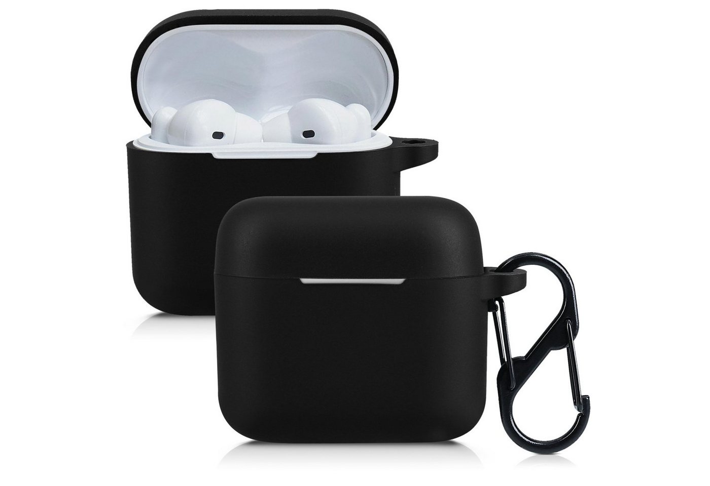 kwmobile Kopfhörer-Schutzhülle Hülle für Nokia Essential True Wireless Earphones E3101, Silikon Schutzhülle Etui Case Cover für In-Ear Headphones von kwmobile