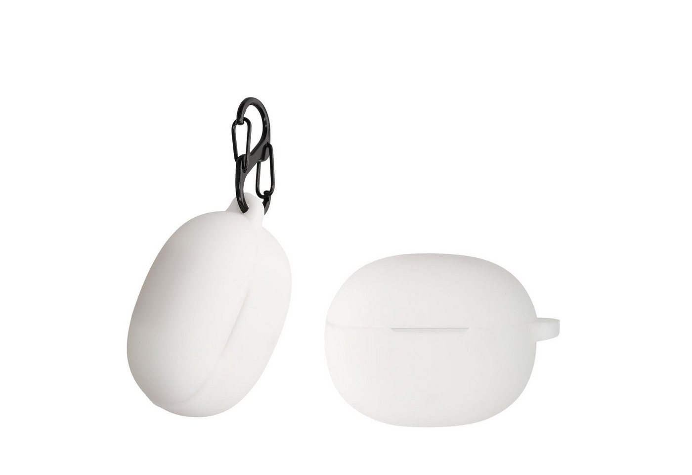 kwmobile Kopfhörer-Schutzhülle Hülle für Realme Buds T100, Silikon Schutzhülle Etui Case Cover für In-Ear Headphones von kwmobile