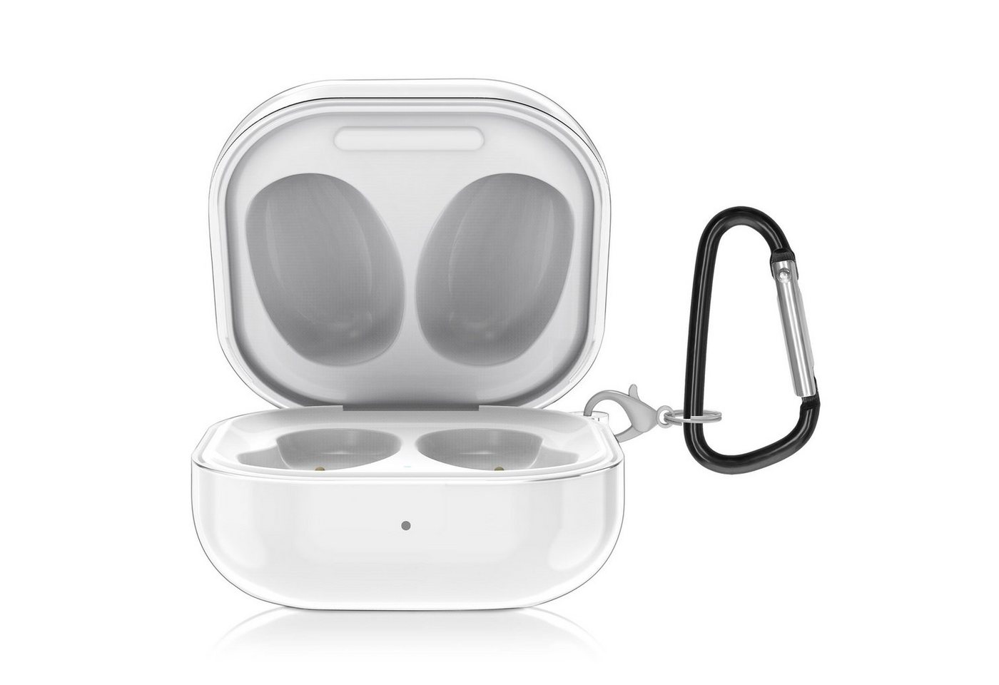 kwmobile Kopfhörer-Schutzhülle Hülle für Samsung Galaxy Buds 2 Pro / Buds 2 / Buds Live, TPU Silikon Schutzhülle Case Cover Kopfhörer von kwmobile