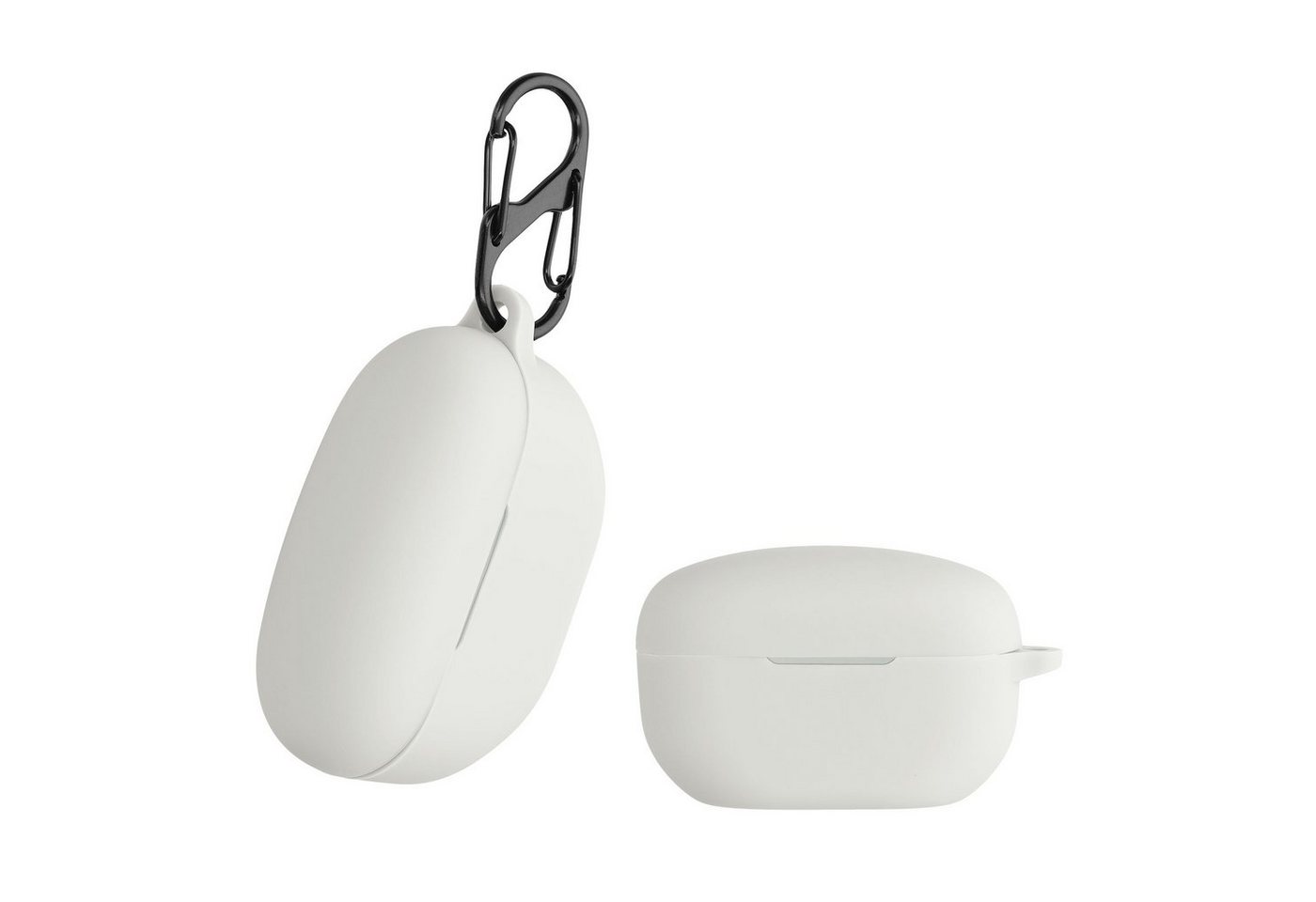 kwmobile Kopfhörer-Schutzhülle Hülle für Sony WF-1000XM5, Silikon Schutzhülle Etui Case Cover für In-Ear Headphones von kwmobile
