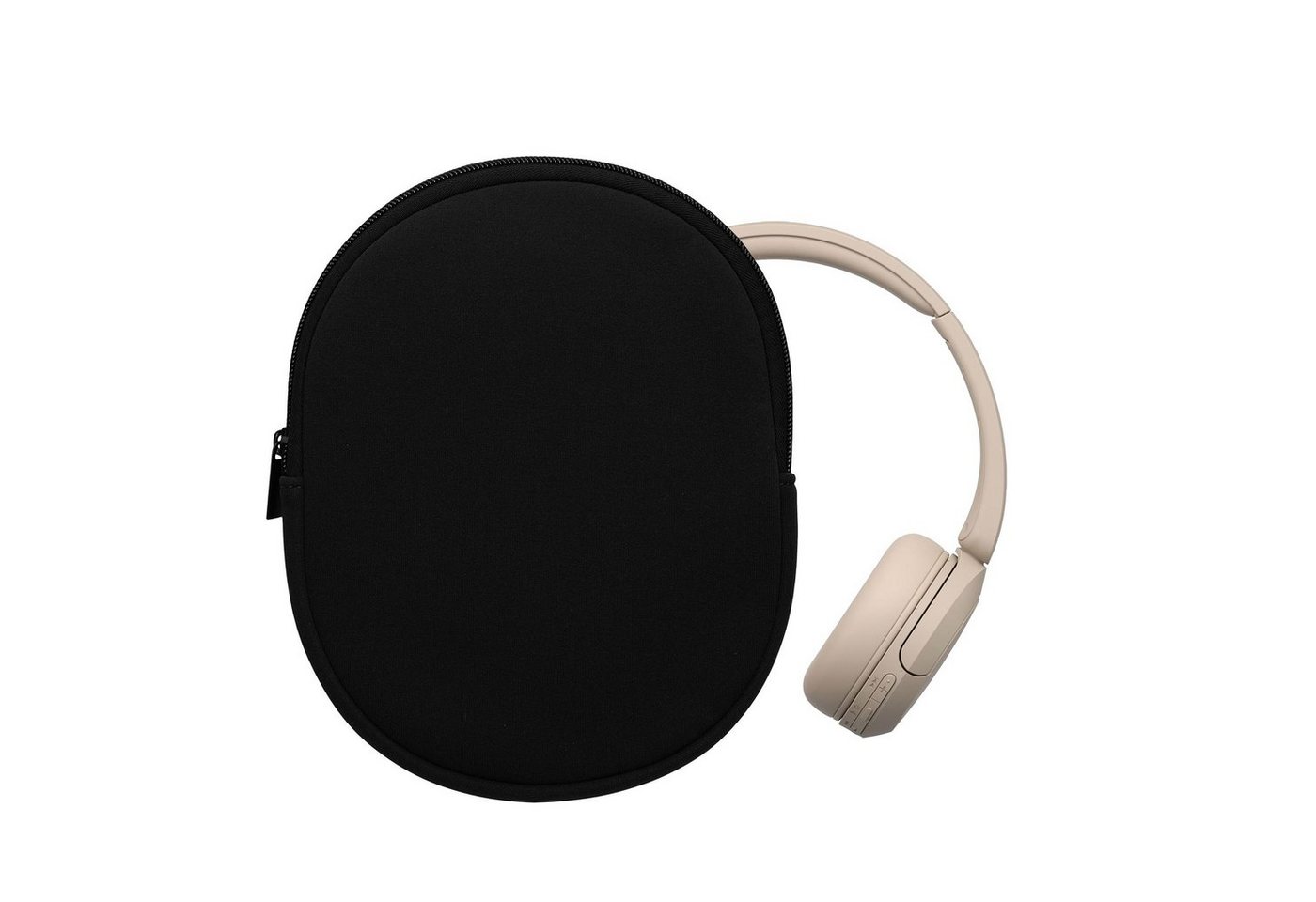 kwmobile Kopfhörer-Schutzhülle Hülle für Sony WH-CH520 / WH-CH510 Neopren Tasche, Case für Headset aus robustem Neopren Stoff von kwmobile
