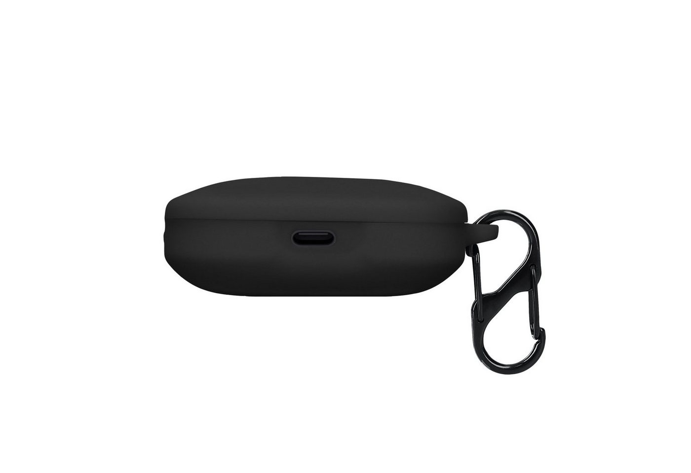 kwmobile Kopfhörer-Schutzhülle Hülle für Xiaomi Redmi Buds 5 Kopfhörer, Silikon Schutzhülle Etui Case Cover Schoner in Schwarz von kwmobile