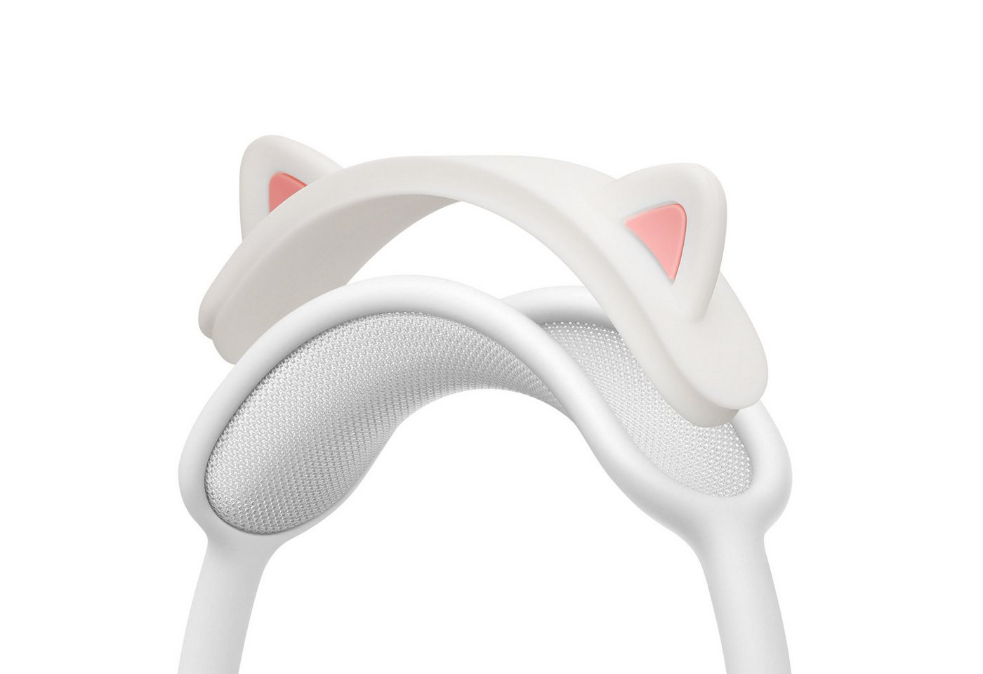 kwmobile Kopfhörer-Schutzhülle Katzenohren Aufsatz für Apple AirPods Max, Cat Ear Stirnband Polster - Kopfhörer Abdeckung Band Cover von kwmobile