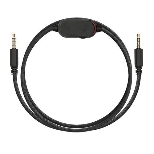 kwmobile Kopfhörerkabel für Alienware AW920H / AW720H / AW310H / AW510H / AW988 - Ersatz Kabel 100 cm Mikrofon Lautstärkeregler - 3.5mm Klinke kwmobile Kopfhörerkabel für Alienware AW920H / AW720H / AW310H / AW510H / AW988 - Ersatz Kabel 100 cm Mikrofon Lautstärkeregler - 3.5mm Klinke von kwmobile