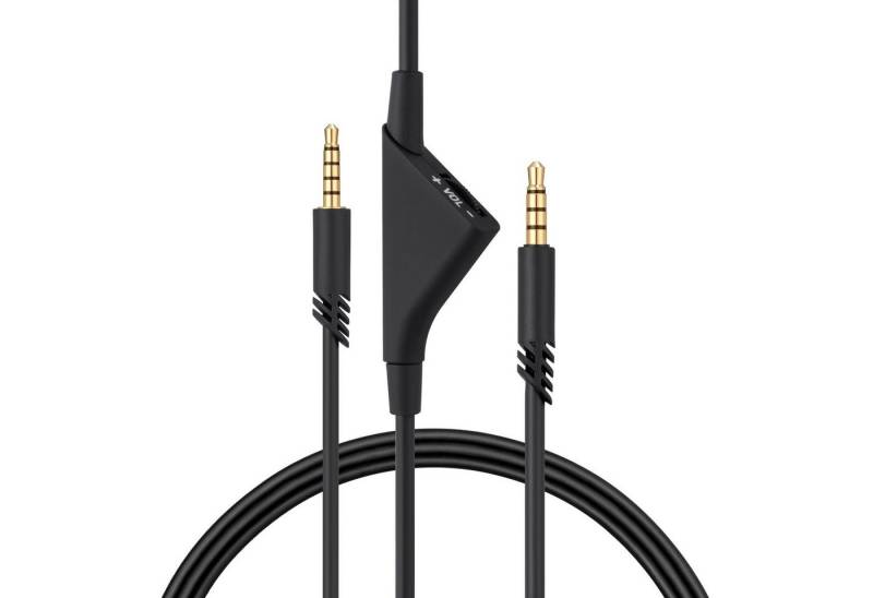 kwmobile Kopfhörerkabel für Logitech Astro A50 / A40TR / A40 / A30 / A10 Audio-Kabel, AUX Klinke Ersatz Kabel von kwmobile