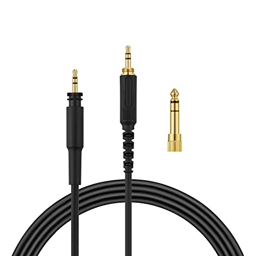 kwmobile Kopfhörerkabel kompatibel mit Shure SRH440A / SRH840A / SRH440 / SRH840 - Ersatz Kabel 300 cm 3.5mm Klinke - mit 6.35mm Adapter kwmobile Kopfhörerkabel kompatibel mit Shure SRH440A / SRH840A / SRH440 / SRH840 - Ersatz Kabel 300 cm 3.5mm Klinke - mit 6.35mm Adapter von kwmobile