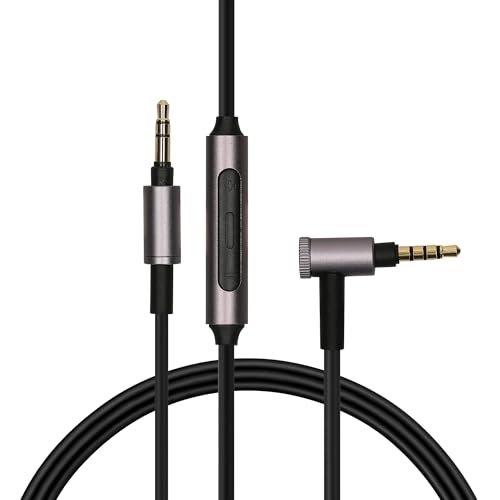 kwmobile Kopfhörerkabel kompatibel mit Sony WH-1000XM3 / WH-1000XM2 / WH-CH700N / MDR-100ABN / H900N - Ersatz Kabel 150 cm mit Lautstärkeregler - 3.5mm Klinke kwmobile Kopfhörerkabel kompatibel mit Sony WH-1000XM3 / WH-1000XM2 / WH-CH700N / MDR-100ABN / H900N - Ersatz Kabel 150 cm mit Lautstärkeregler - 3.5mm Klinke von kwmobile