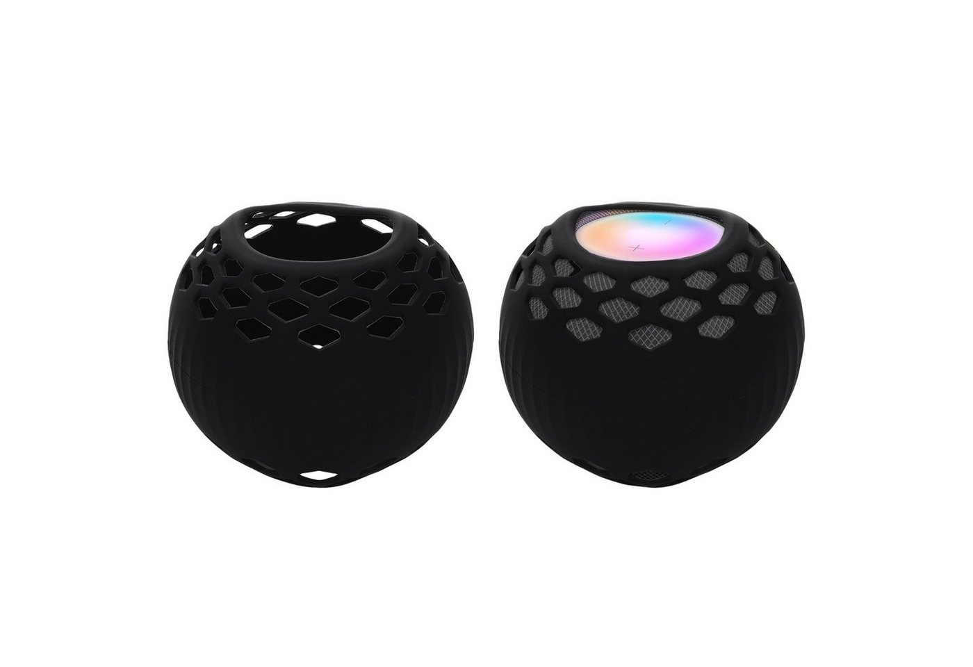 kwmobile Lautsprecher-Hülle Silikon Hülle für Apple Home Pod Mini, Schutzhülle für Mini Speaker von kwmobile